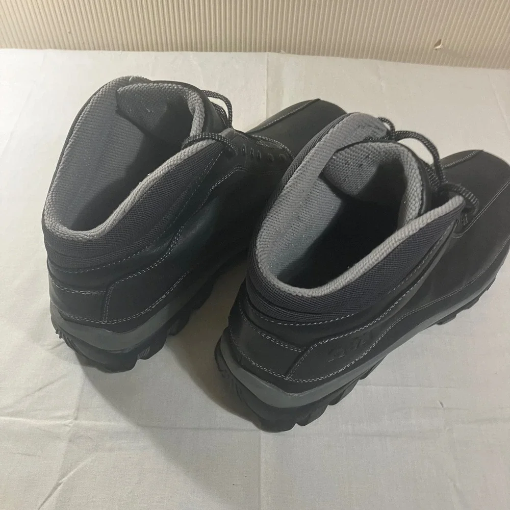 GBX Slope 300072 Mens Black Leather Hiking Work Boots Size 15M